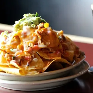 Chicken nachos!! Best in town. Seriously