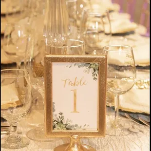 Setting up dinnerware and glassware