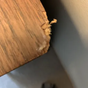 Mid century dresser corner