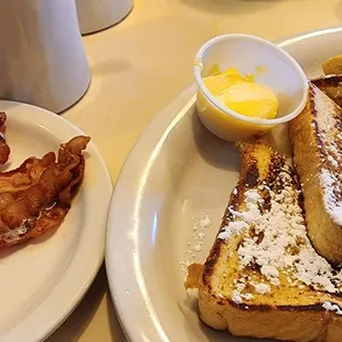 french toast w/ bacon
