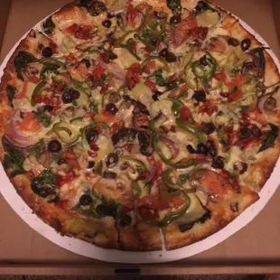 Veggie pizza