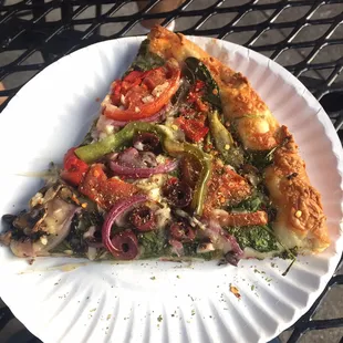 Veggie pizza