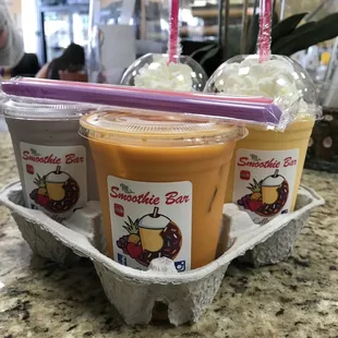 Cream smoothies (variety)