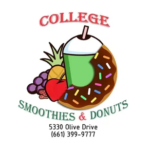 College Smoothies &amp; Donuts