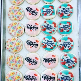 valentine&apos;s day cookies