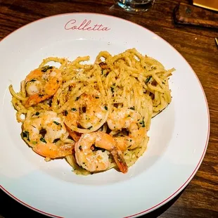 Shrimp Bucatini