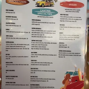 Menu 2 of 2 (spring 2023)