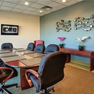 CEO has two conference rooms that tenants have a free 8 hours access to per month.