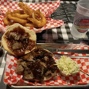 Brisket sandwich