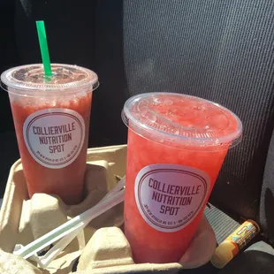 Beetlejuice with lift off &amp; Strawberry Colada