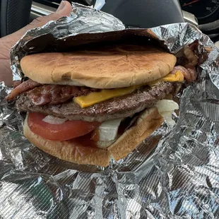 Bacon cheeseburger