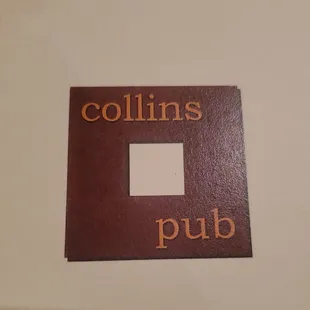 Collins sign