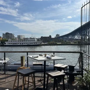 View from outdoor patio