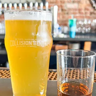 Lake Erie Sunset APA (Shot &amp; a beer)