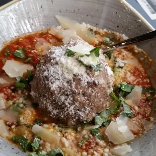 Giant Molten Meatball