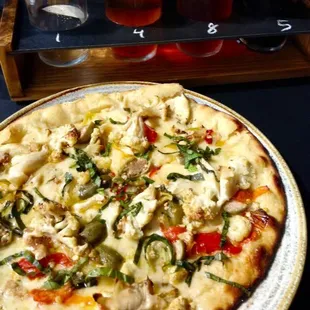 Roasted Cauliflower Pizza