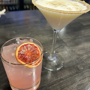 DANIELLE&apos;S FLORAL FIZZ &amp; NEISHA&apos;S CREAMY LIME DELIGHT.... Both are delicious!