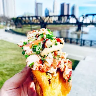 Maine Lobster Roll w/ Cajun aioli