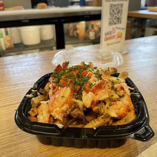 Lobster fries were just outstanding. Amazingly generous amount of lobster and the butter Gouda sauce was perfect.