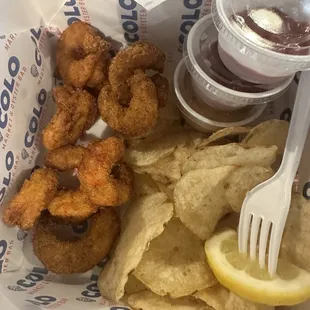 Shrimp and Chips