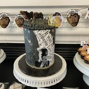 The perfect Tupac cookie to go with our theme.