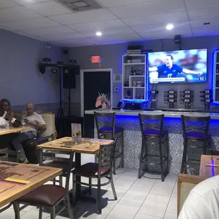 Bar area