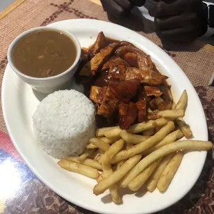Pollo salteado