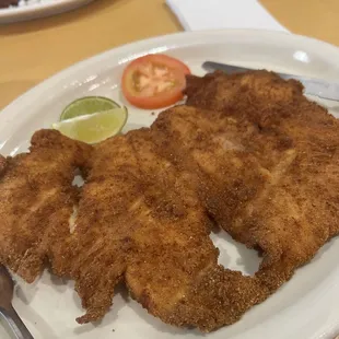 Milanesa de pollo