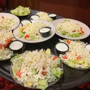 salads, interior