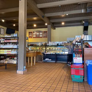 Inside of shop - clean & organized