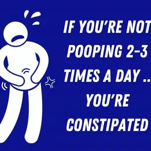 Healthiest bowel movements is between 2-3 times daily , other than that you're constipated