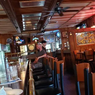the interior of a restaurant