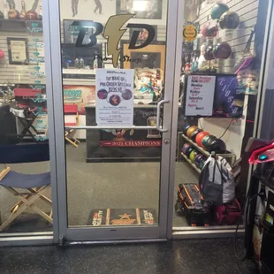 Bowling shop