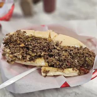 $10.99 Cheeseteak - just ok