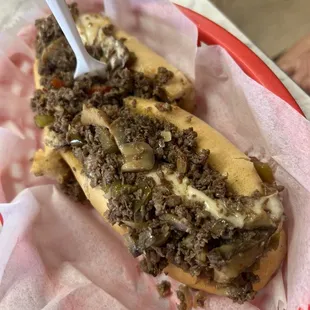 Oh-So Good hot &amp; steamy Chopped Ribeye