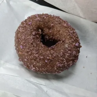 Ube and Taro donut