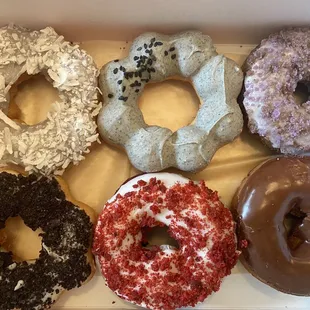 Mochi and Cake Doughnuts