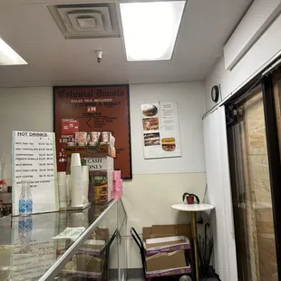 Inside
