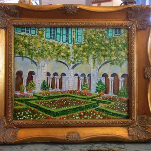 We also have great works by local, self-taught artists who have both traditional and folk themed works.