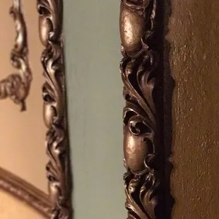 A sample of the plaster detail of the auditorium walls