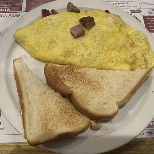 Flying Pig Omelette