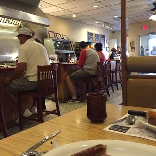 Comfortable and friendly atmosphere.