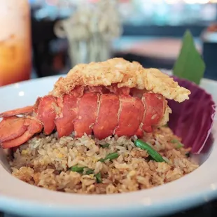 Basil Lobster Fried Rice