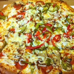 colonial special pizza