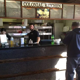 Counter for take out orders