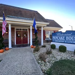 Outside - front entrance