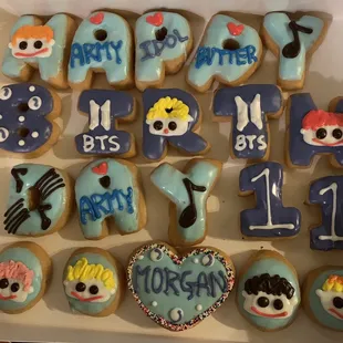 BTS 2021 Happy Birthday Donuts!