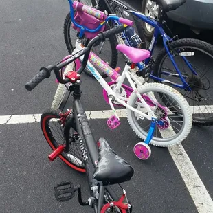 Bikes are ready to roll!