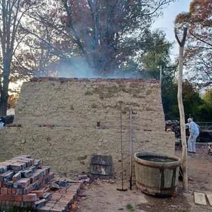 Brickyard kiln day #1