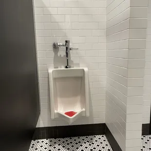 Men's bathroom urinal